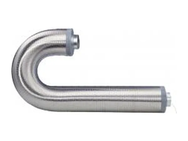 Flexibler Schalldämpfer mit 25 mm Isolation, Länge 1 m