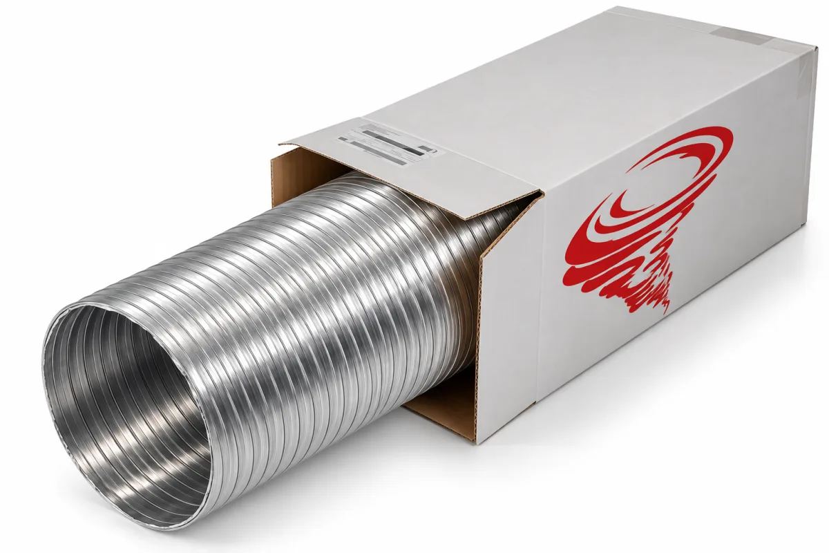 Semiflex-Schlauch, halbstarrer Aluminium-Flexschlauch, 3 m